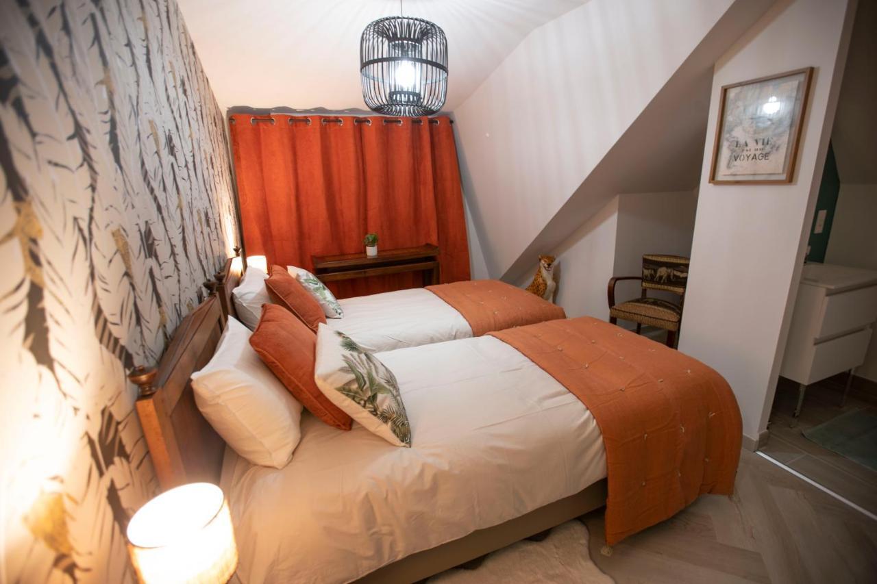 Chambre Jungle Dans Maison D'Hote "Le Petit Clouet"- Rochecorbon Buitenkant foto
