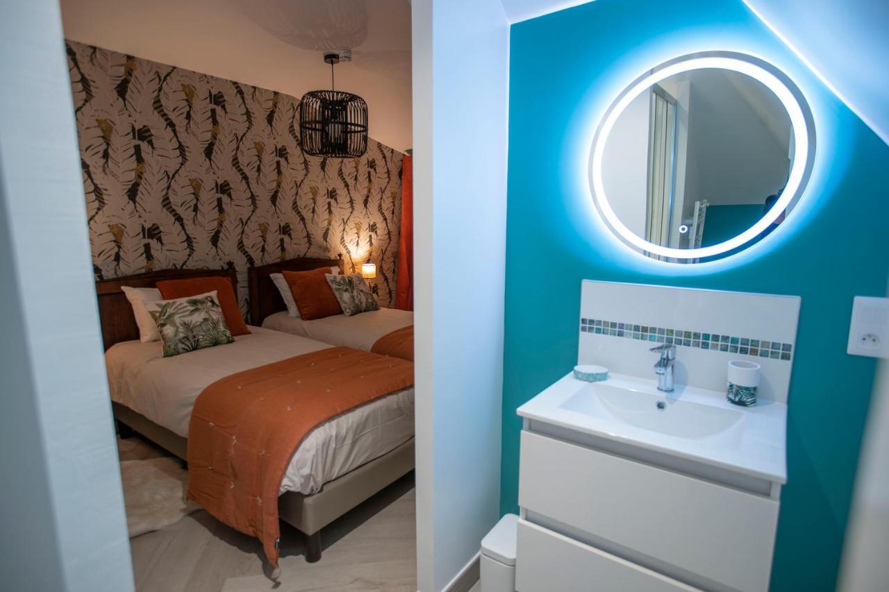 Chambre Jungle Dans Maison D'Hote "Le Petit Clouet"- Rochecorbon Buitenkant foto