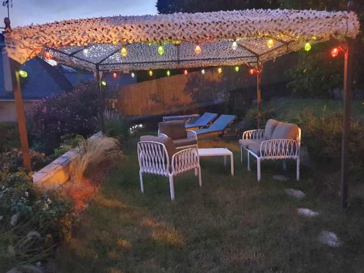 Chambre Jungle Dans Maison D'Hote "Le Petit Clouet"- Rochecorbon Buitenkant foto